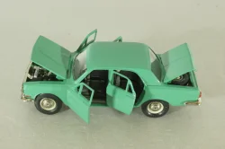 Газ-24 Волга А14, зеленый, черный салон, Тантал/Радон 1:43
