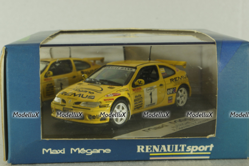 Renault Megane #1 R.Sperrer - R.Carlsson 1997, yellow, 7711149031, Vitesse  1:43