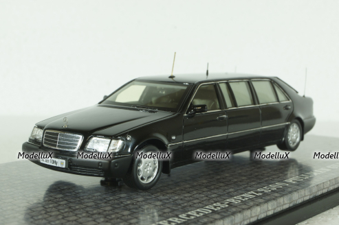 Mercedes S500 Pullman Guard (W140) Президент Б. Ельцин, GON140, DiP Models 1:43 