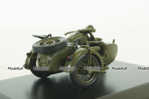 М-72 (ММЗ) 1941г., Мотоцикл, 307201, DiP Models 1:43