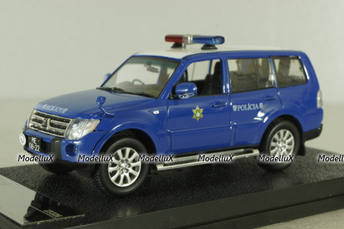 Mitsubishi Pajero Macau Public Security Police 2007, blue, 29326, Vitesse 1:43 