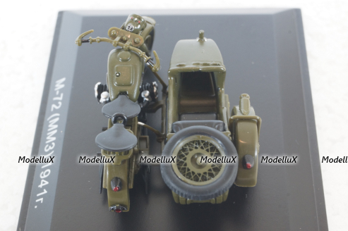 М-72 (ММЗ) 1941г., Мотоцикл, 307201, DiP Models 1:43