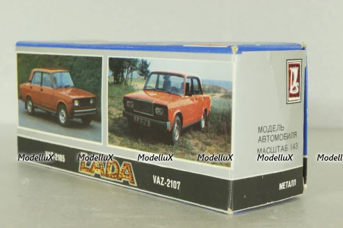 Ваз-2105, А39, август 84г., Тантал/Радон 1:43