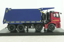 Камаз-65801-T5 самосвал, красный/синий, SSM1547, SSM 1:43
