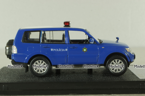 Mitsubishi Pajero Macau Public Security Police 2007, blue, 29326, Vitesse 1:43 