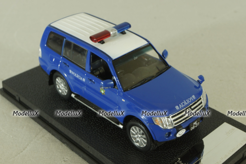 Mitsubishi Pajero Macau Public Security Police 2007, blue, 29326, Vitesse 1:43 