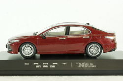 Toyota Camry (XV80) 2018 8-generation, Red, Paudi 1:43 уценка