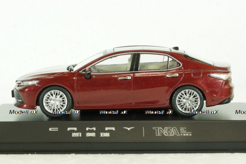 Toyota Camry (XV80) 2018 8-generation, Red, Paudi 1:43 уценка