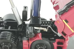 Камаз-65801-T5 самосвал, красный/синий, SSM1547, SSM 1:43