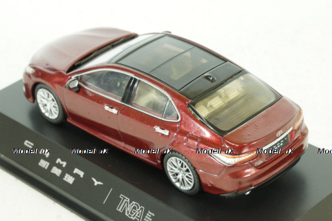 Toyota Camry (XV80) 2018 8-generation, Red, Paudi 1:43 уценка
