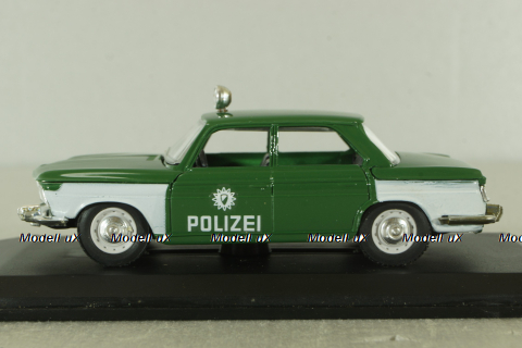 BMW 2000 Polizei 1967, gren/white, 1339, Eligor 1:43