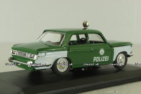 BMW 2000 Polizei 1967, gren/white, 1339, Eligor 1:43