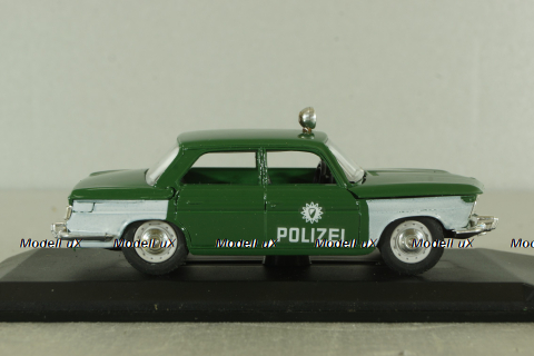 BMW 2000 Polizei 1967, gren/white, 1339, Eligor 1:43