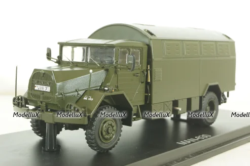 MAN 630 flatbed platform trailer/cover German Armed Forces, PCL47115, Premium Classixxs 1:43