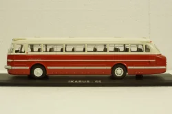 Икарус-55 красный, 04007,  Classicbus 1:43