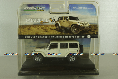 Jeep Wrangler Unlimited Mojave Edition, white, 86000-H-CL, Greenlight 1:43