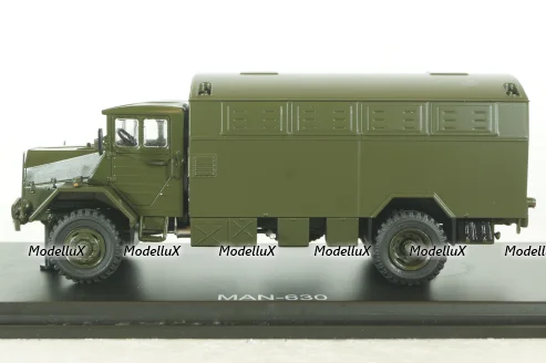 MAN 630 flatbed platform trailer/cover German Armed Forces, PCL47115, Premium Classixxs 1:43
