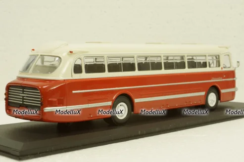 Икарус-55 красный, 04007,  Classicbus 1:43