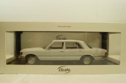 Mercedes S-class 450 SEL 6.9 (W116) 1975 White, IScale 1:18