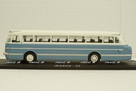 Икарус-55, бело-голубой, 04007А, Classicbus 1:43