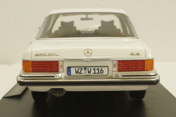 Mercedes S-class 450 SEL 6.9 (W116) 1975 White, IScale 1:18