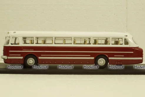 Икарус-55.14, бело-красный, 04007С, Classicbus 1:43