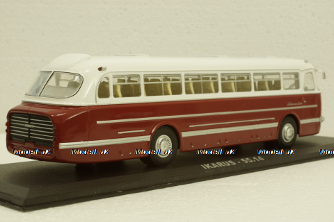 Икарус-55.14, бело-красный, 04007С, Classicbus 1:43