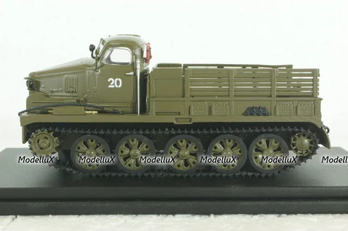 АТ-Т артиллерийский тягач бортовой, хаки, SSM3005, SSM 1:43 Уценка!
