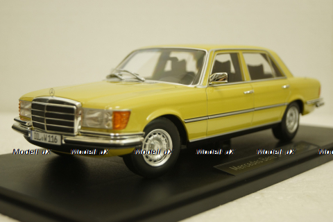 Mercedes 450 SEL 6.9 (W116) S-class 1975 mimosa yellow, 18085, Iscale 1:18