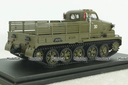 АТ-Т артиллерийский тягач бортовой, хаки, SSM3005, SSM 1:43 Уценка!