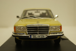 Mercedes 450 SEL 6.9 (W116) S-class 1975 mimosa yellow, 18085, Iscale 1:18