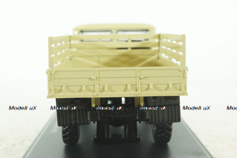 ГАЗ-66 бортовой 1964, бежевый, SSM1186, SSM 1:43