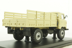 ГАЗ-66 бортовой 1964, бежевый, SSM1186, SSM 1:43