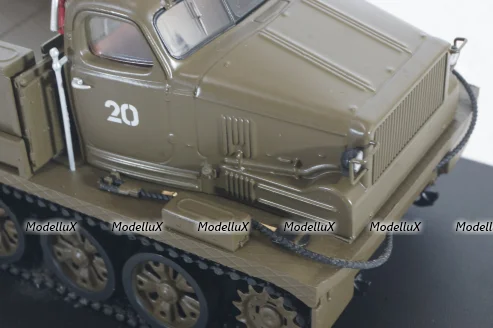 АТ-Т артиллерийский тягач бортовой, хаки, SSM3005, SSM 1:43 Уценка!