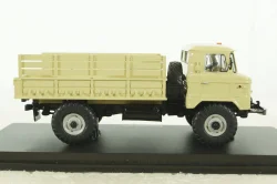 ГАЗ-66 бортовой 1964, бежевый, SSM1186, SSM 1:43