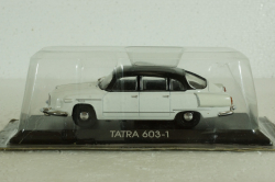 Tatra 603-1, white, DeAgostini 1:43