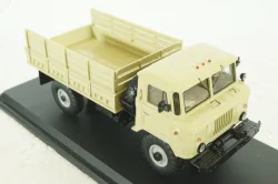ГАЗ-66 бортовой 1964, бежевый, SSM1186, SSM 1:43
