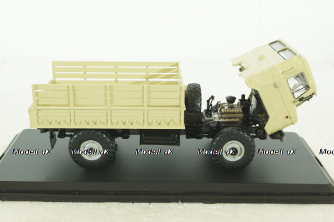 ГАЗ-66 бортовой 1964, бежевый, SSM1186, SSM 1:43