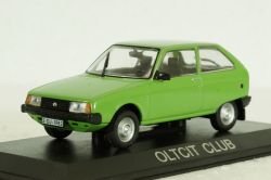 Citroen Oltcit Club (Citroen Axel) 1981 green, DeAgostini 1:43