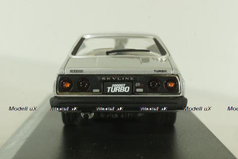 Nissan Skyline 2000 Turbo GT-E-S (KHGC211) 1980, silver, DISM 1:43