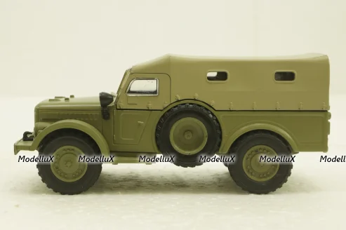 Газ-62, военный, Автолегенды СССР №229, 1:43 Перекрашен салон!