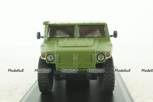 Газ-233002 ТИГР пикап с тентом (хаки), SSM2002, SSM 1:43