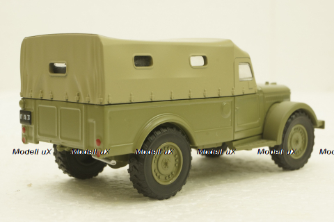 Газ-62, военный, Автолегенды СССР №229, 1:43 Перекрашен салон!