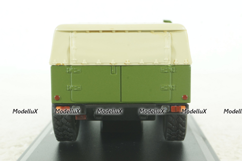 Газ-233002 ТИГР пикап с тентом (хаки), SSM2002, SSM 1:43
