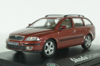 Skoda Octavia Combi II dark red, Abrex 1:43 Уценка!