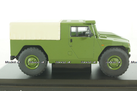 Газ-233002 ТИГР пикап с тентом (хаки), SSM2002, SSM 1:43