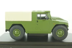 Газ-233002 ТИГР пикап с тентом (хаки), SSM2002, SSM 1:43