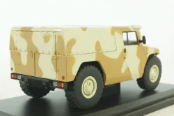 Газ-233002 Тигр с тентом, камуфляж, SSM2003, SSM 1:43
