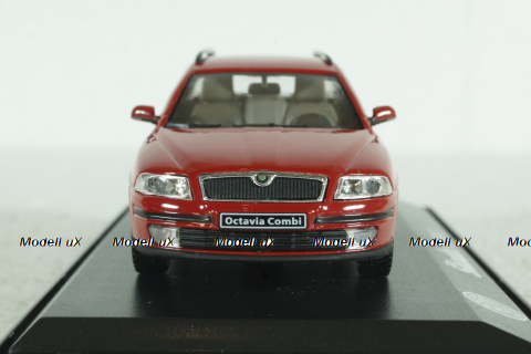 Skoda Octavia Combi II red, Abrex 1:43