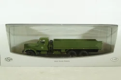 Краз-257 бортовой, хаки, SSM1070, SSM 1:43